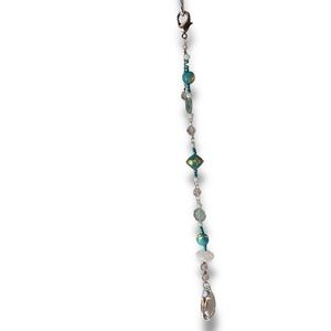 "World Peace" Reclaimed vintage beads and crystal handmade Sun Catcher